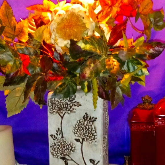 Other - Flower arrangement with vase